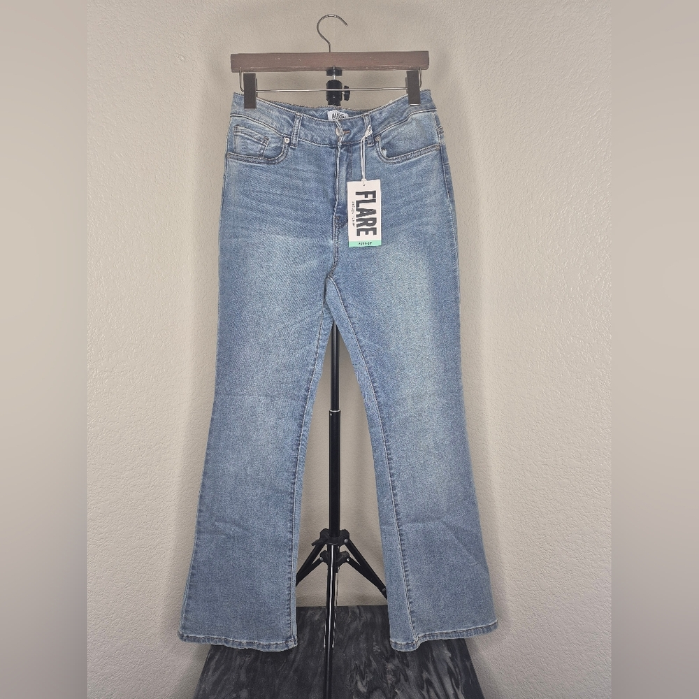 Refuge Light Blue Flare Jeans